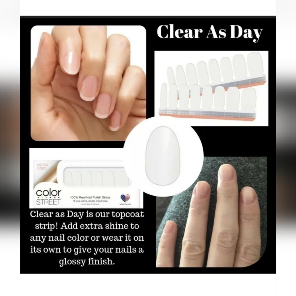 Colorstreet Clear as Day topcoat